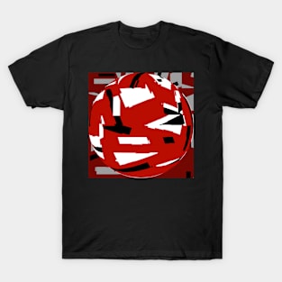 White and black on red II T-Shirt